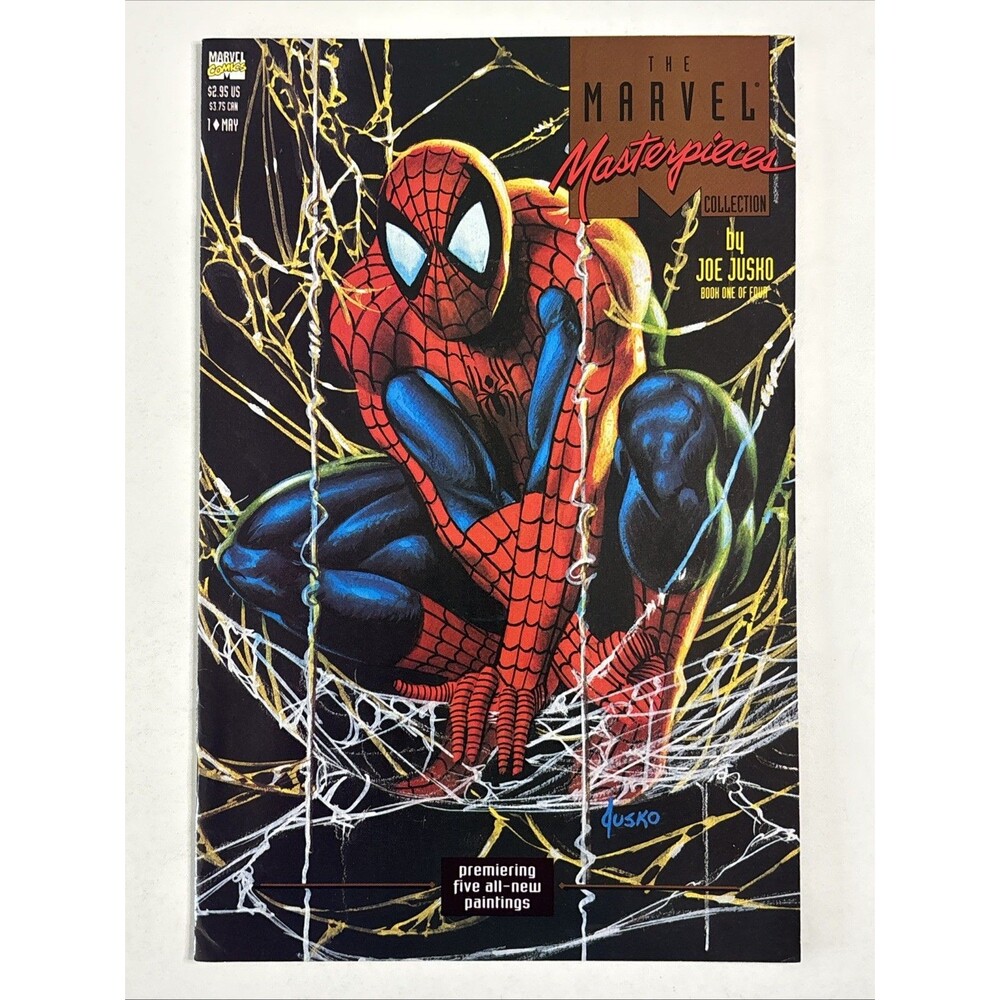 The Marvel Masterpieces Collection No. 1 (1993 Comic Book) Spider-man & Punisher